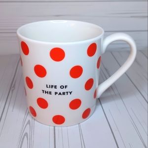 Kate Spade Chic Speak Life of the Party Mug